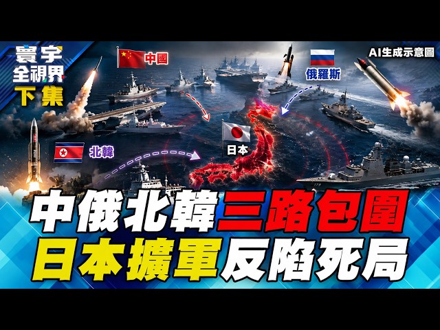 中国两张王牌逼日本摊牌！军舰绕日突破岛链、稀土卡高端制造！俄、北韩同步加压！日本想扩军反击却先陷经济危机！【#寰宇全视界】20260815-抢先看下集 任明玥 介文汲 何思慎 苏紫云