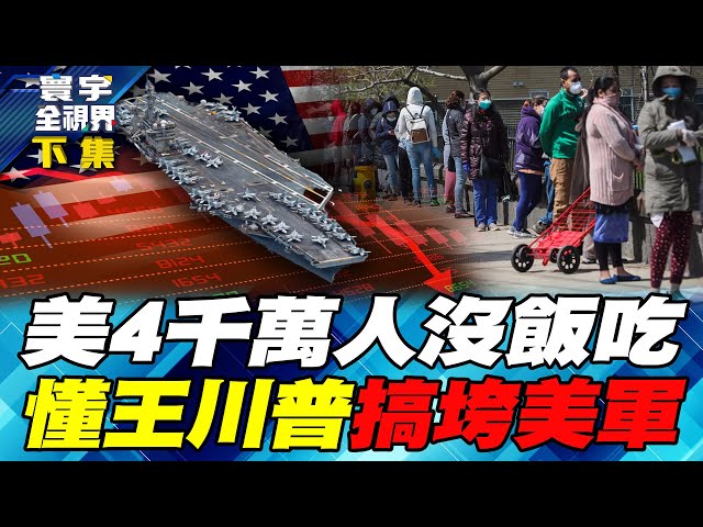 美政府关门穷人地狱 4千万人断炊「零元购」再起!美航母一夕之间退回60年代 有川普「美军就不需要敌人了」!【#寰宇全视界】20251102完整版下集 何戎 左正东 林颖佑 黄中人