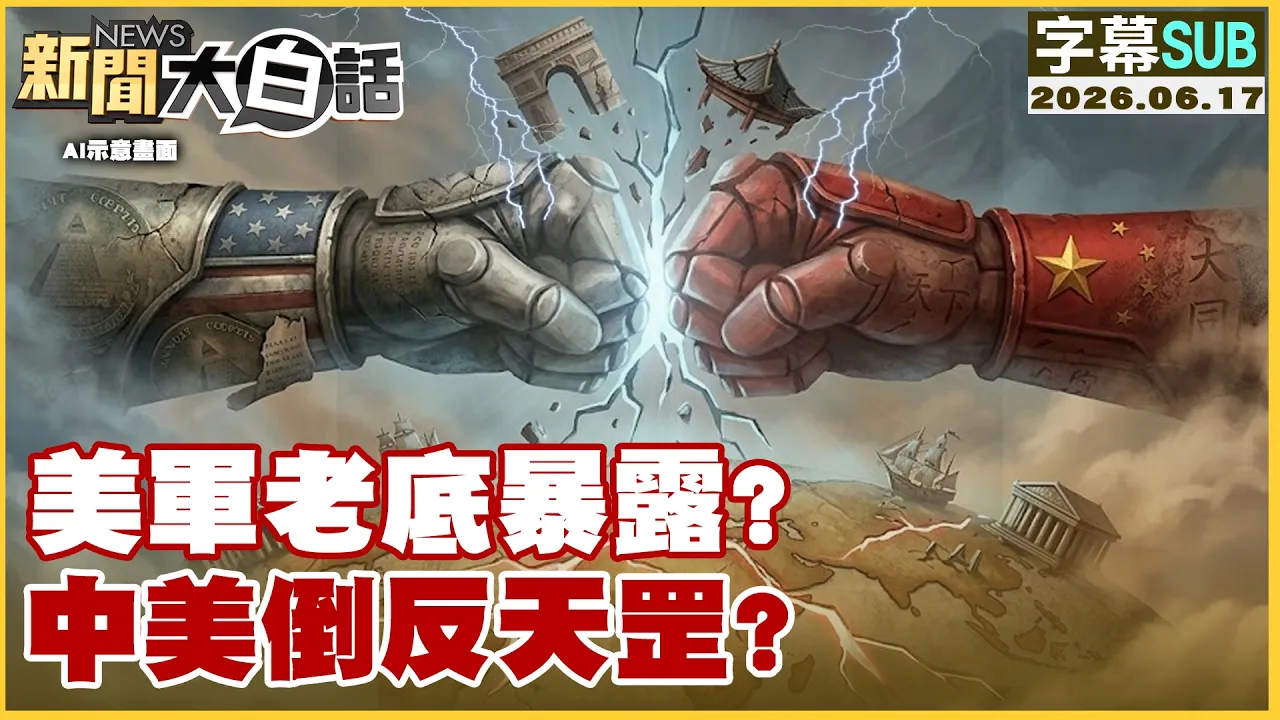 【SUB】美军老底暴露?中美倒反天罡?【#新闻大白话】20260617 #字幕版 #美军 #暴露 #中美