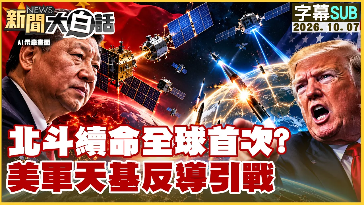【SUB】北斗续命全球首次？美军天基反导引战【#新闻大白话】20261007 #字幕版 #北斗 #引战 #美军
